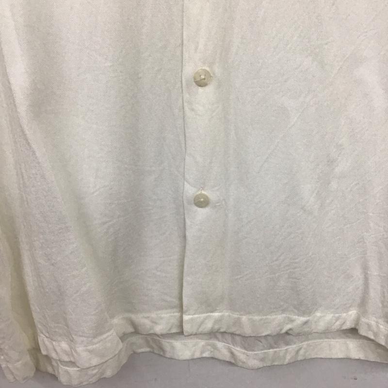 ザラ ZARA シャツ、ブラウス 半袖 半袖シャツ 無地シャツ カラーシャツ S 無地 白 / ホワイト /  メンズ USED 古着 中古 10132700