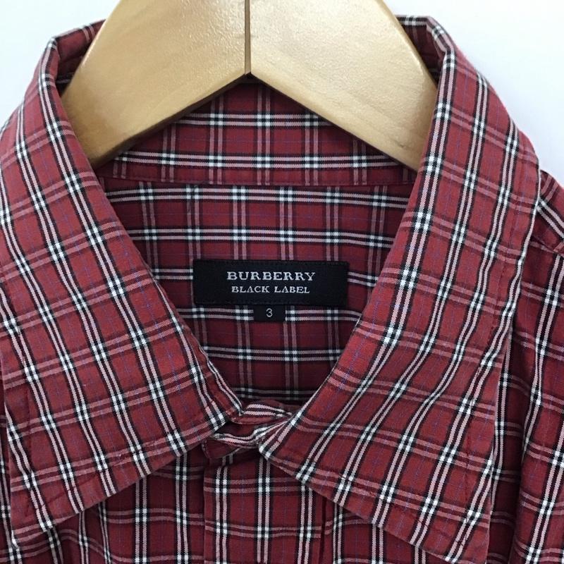 バーバリーブラックレーベル BURBERRY BLACK LABEL シャツ、ブラウス 半袖 半袖シャツ チェックシャツ カラーシャツ 3 チェック マルチカラー / マルチカラー /  メンズ USED 古着 中古 10132368