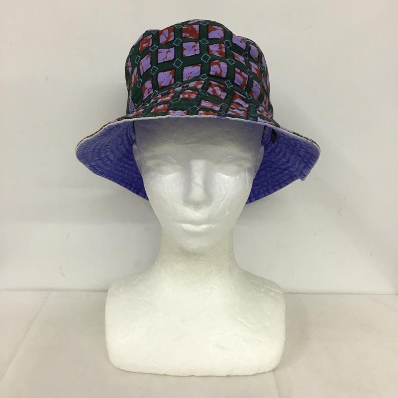 カシラ CA4LA 帽子 ハット リバーシブル バケットハット 総柄 マルチカラー / マルチカラー /  メンズ USED 古着 中古 10138130