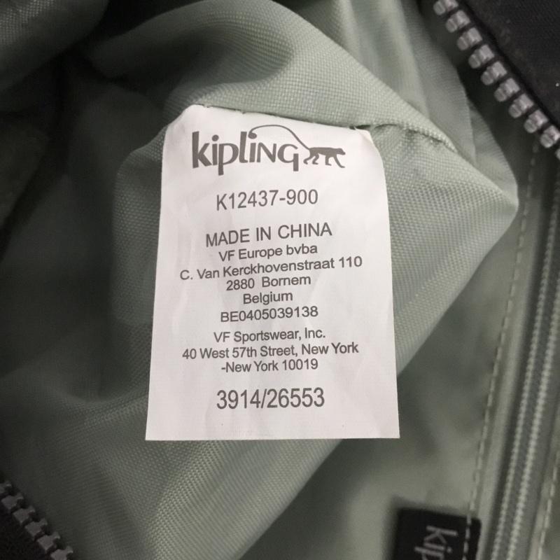 キプリング kipling ハンドバッグ ハンドバッグ K12437-900 ゴリラキーホルダー ロゴ、文字 黒 / ブラック /  レディース USED 古着 中古 10149833