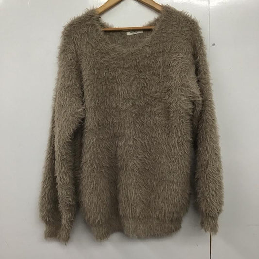 フリークスストア FREAK S STORE ニット、セーター 長袖 長袖ニットカットソー クルーネック セーター FREE 無地 マルチカラー / マルチカラー /  レディース USED 古着 中古 10142446