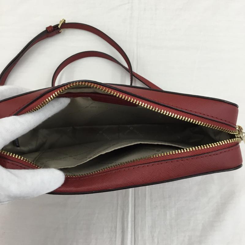 マイケルコース MICHAEL KORS ショルダーバッグ ショルダーバッグ ロゴ、文字 赤 / レッド /  レディース USED 古着 中古 10143558