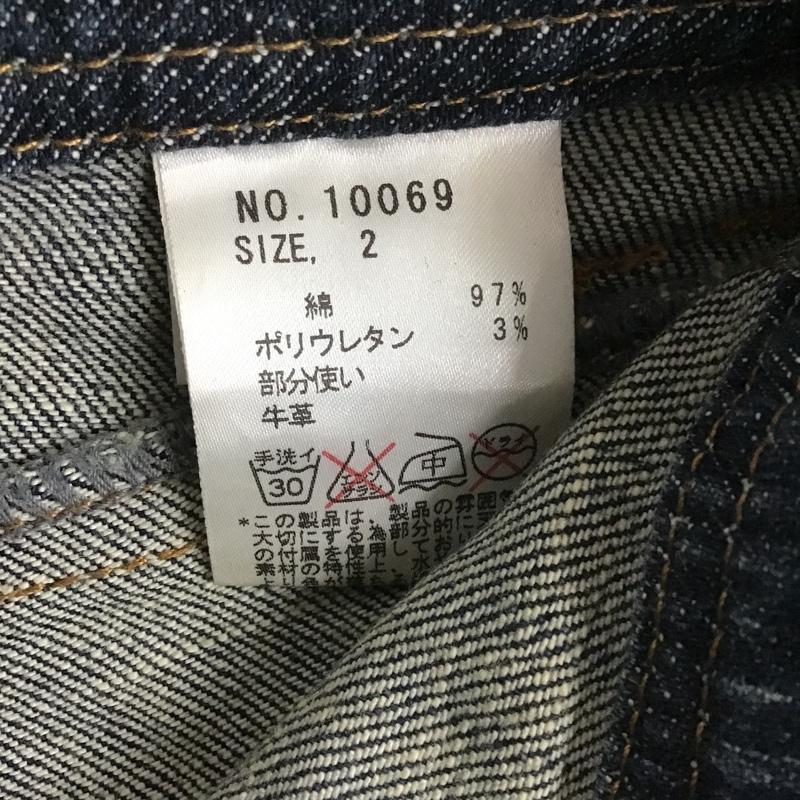 アルゴンキン ALGONQUINS パンツ デニム、ジーンズ 2 無地 インディゴ / インディゴ /  レディース USED 古着 中古 10105809