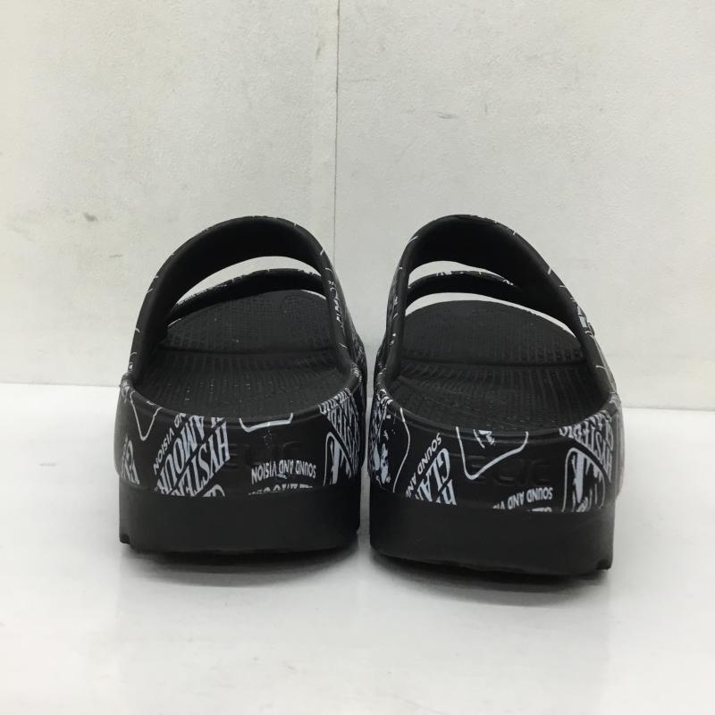 テリック TELIC サンダル サンダル HYSTERIC GLAMOUR ヒステリックグラマー L ロゴ、文字 黒 / ブラック /  メンズ USED 古着 中古 10134254