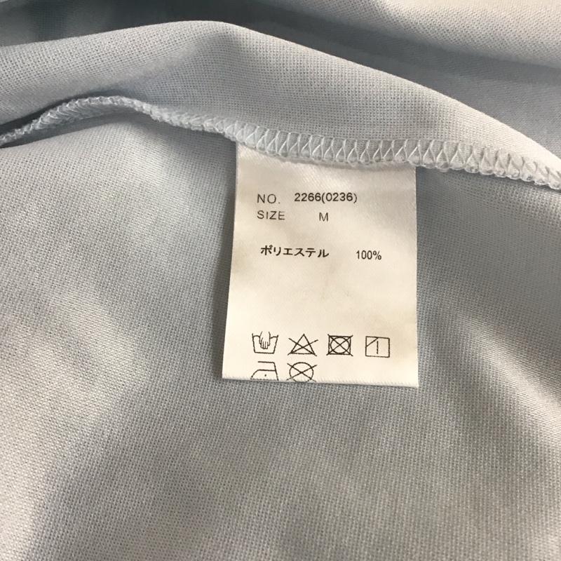 セシルマクビー CECIL McBEE カットソー 半袖 半袖カットソー 無地Tシャツ クルーネックカットソー パフスリーブ M 無地 水色 / ライトブルー /  レディース USED 古着 中古 10113795