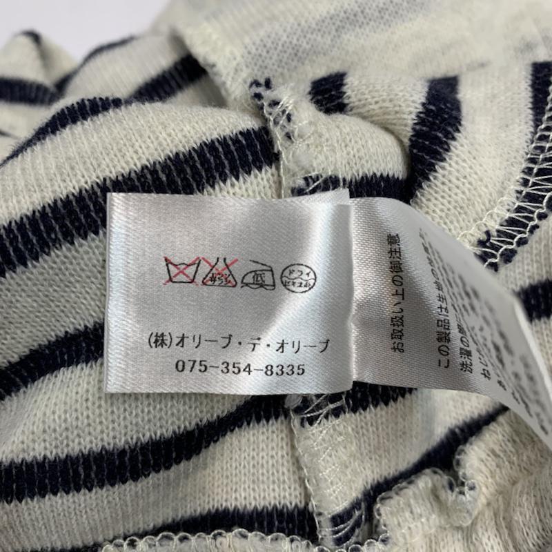 オリーブデオリーブ OLIVE des OLIVE カーディガン 長袖 無地 オフホワイト / オフホワイト /  レディース USED 古着 中古 10042946