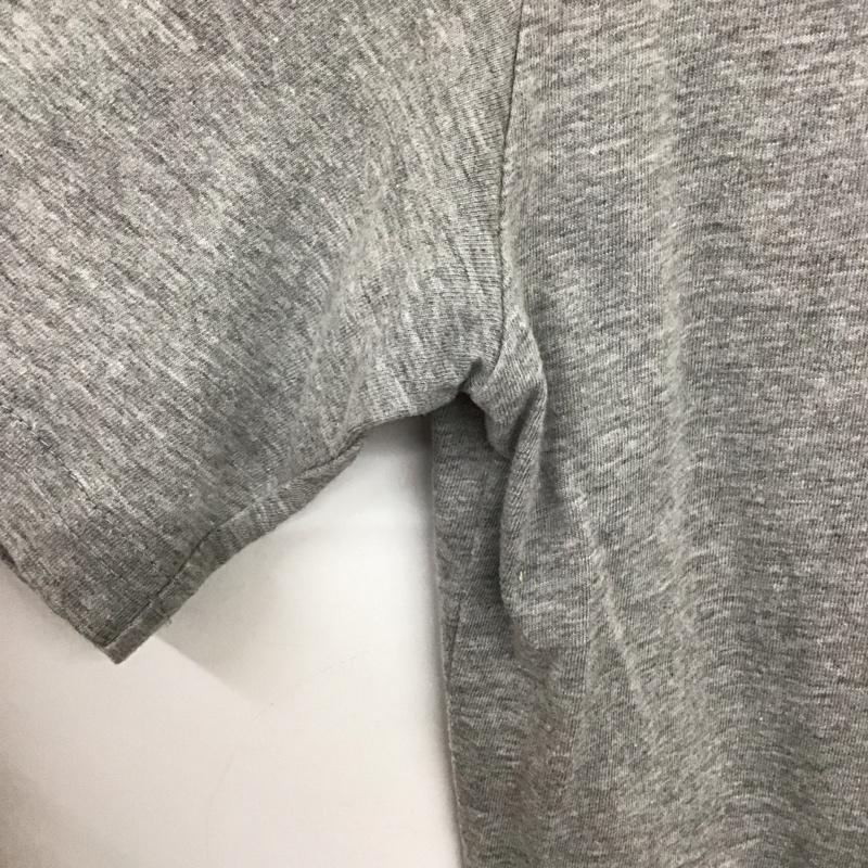 ニャー にゃー Tシャツ 半袖 Ne-net 3 プリント X ロゴ、文字 灰 / グレー /  メンズ USED 古着 中古 10133163