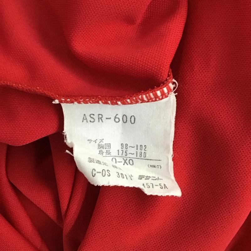 アディダス adidas Tシャツ 半袖 ロゴ、文字 X プリント 赤 / レッド /  メンズ USED 古着 中古 10128483