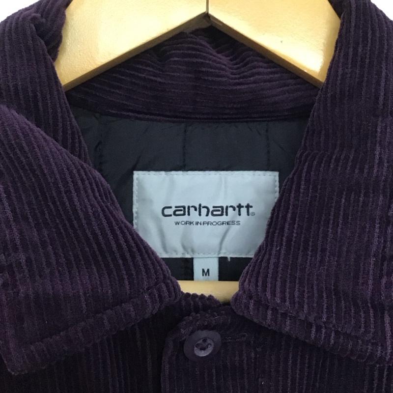 カーハート Carhartt ジャケット、上着 ジャンパー、ブルゾン コーデュロイジャケット M 無地 紫 / パープル /  メンズ USED 古着 中古 10142167