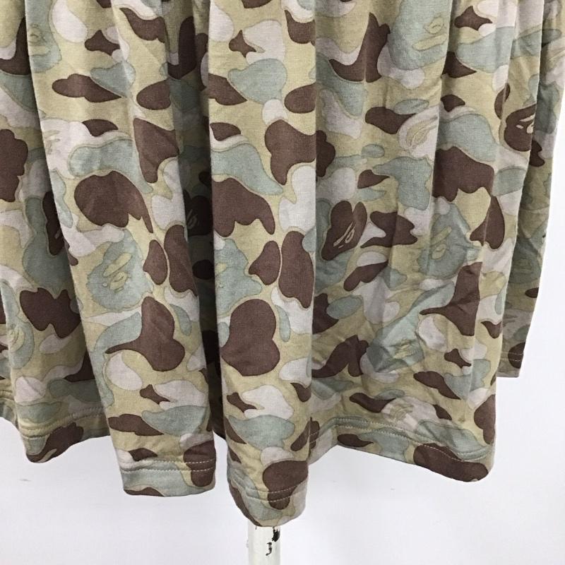 アベイシングエイプ A BATHING APE スカート ミニスカート XS 総柄 マルチカラー / マルチカラー /  レディース USED 古着 中古 10115092