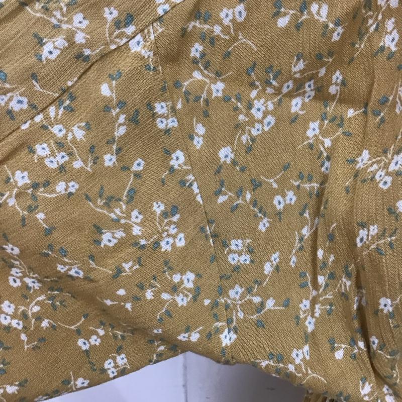 アズールバイマウジー AZUL BY MOUSSY ワンピース ロングスカート 250DSS33-065C PEDICEL FLARE ONEPIECE S 花柄 ベージュ / ベージュ /  レディース USED 古着 中古 10109062