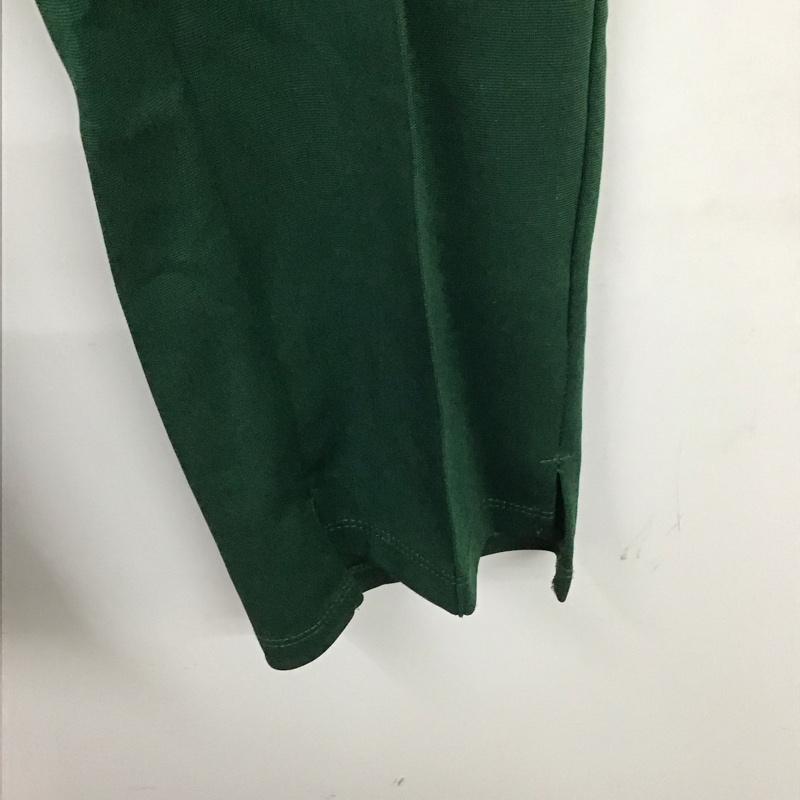 ショコラ フィネ ローブ chocol raffine robe パンツ スラックス らくらくスレンダーパンツ 6A13L0F1300 FREE 無地 緑 / グリーン /  レディース USED 古着 中古 10131704