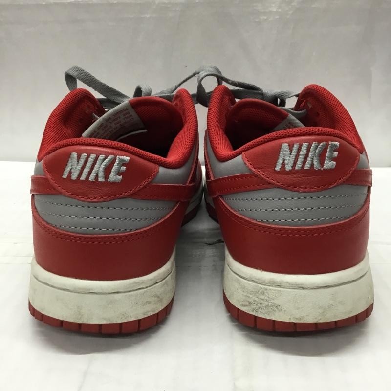 ナイキ NIKE スニーカー スニーカー DD1391 002 DUNK LOW RETRO 27cm 箱有 27.0cm ロゴ、文字 赤 / レッド / X 灰 / グレー /  メンズ USED 古着 中古 10120907