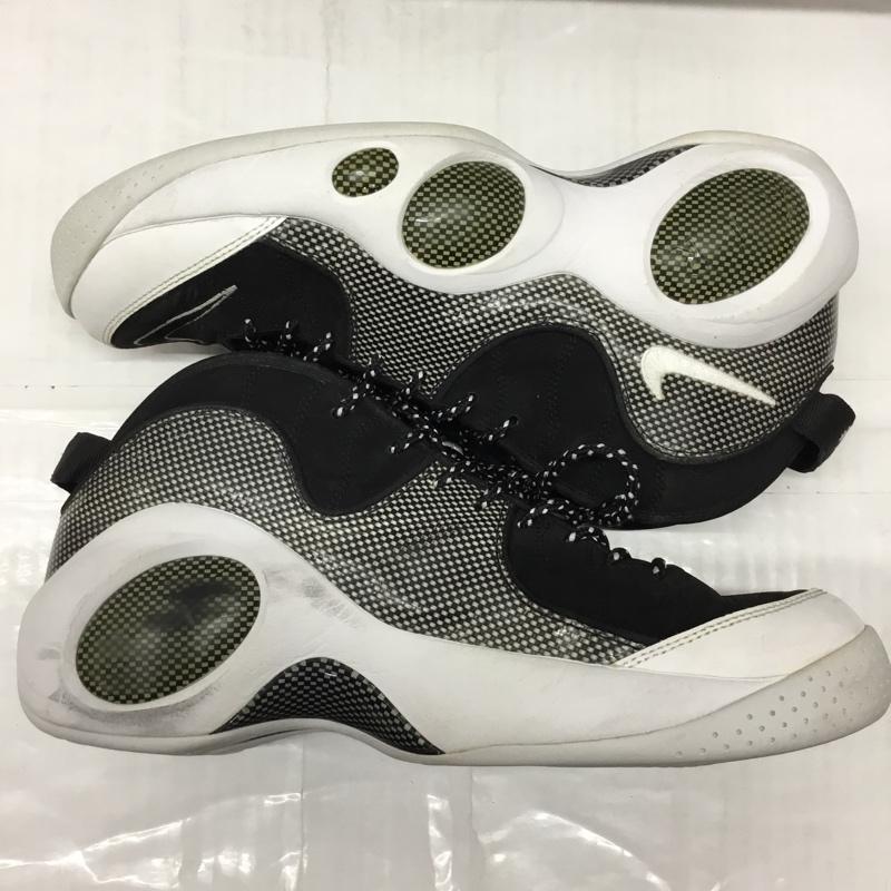 ナイキ NIKE スニーカー スニーカー 806404-001 AIR ZOOM FLIGHT 95 SE 27.5cm 27.5cm ロゴ、文字 白 / ホワイト / X 黒 / ブラック /  メンズ USED 古着 中古 10119905