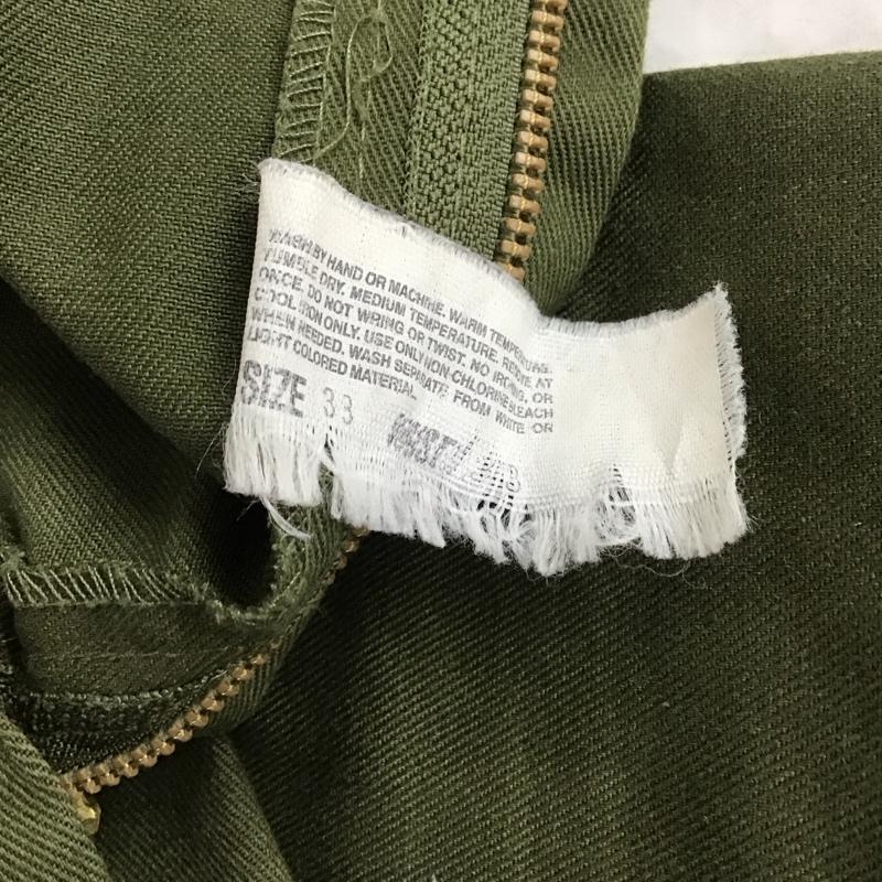 古着 USED パンツ ワークパンツ、ペインターパンツ 33インチ 無地 カーキ / カーキ /  メンズ USED 古着 中古 10109337