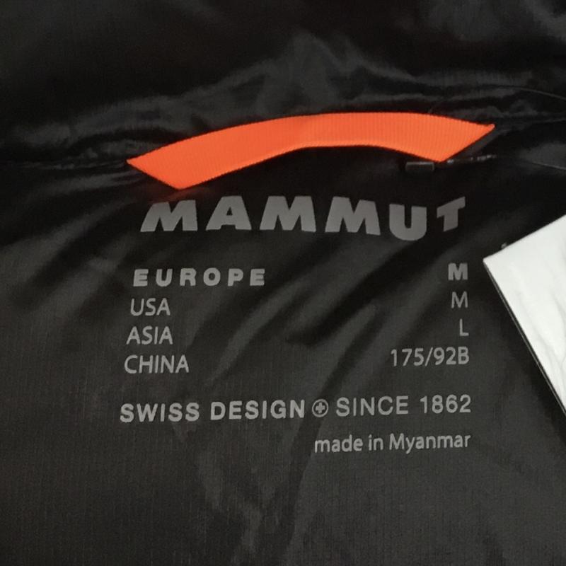 マムート Mammut ジャケット、上着 ダウンジャケット Xeron IN Hooded Jacket AF Men 1013-00702 L 無地 黒 / ブラック /  メンズ USED 古着 中古 10140190