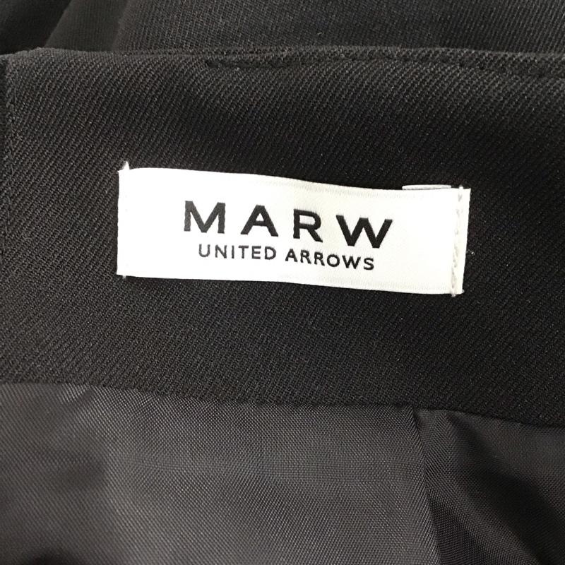 ユナイテッドアローズ UNITED ARROWS スカート ロングスカート 9124-673-0020 MARW 38 無地 黒 / ブラック /  レディース USED 古着 中古 10143744