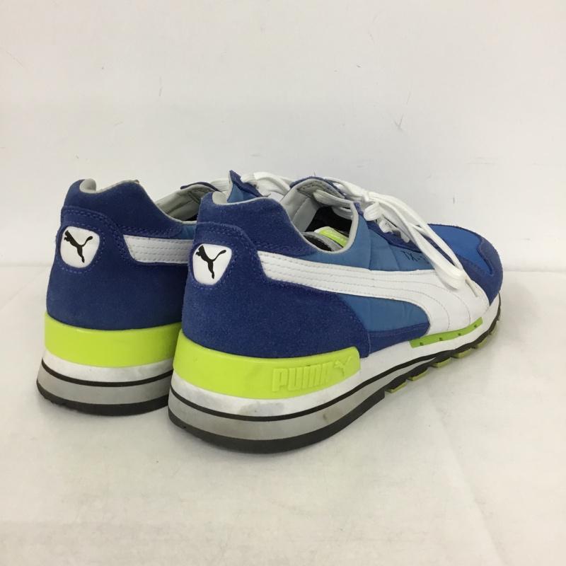 プーマ PUMA スニーカー スニーカー 341044 71 TX-3 28cm 28.0cm ロゴ、文字 青 / ブルー / X 白 / ホワイト /  メンズ USED 古着 中古 10144316