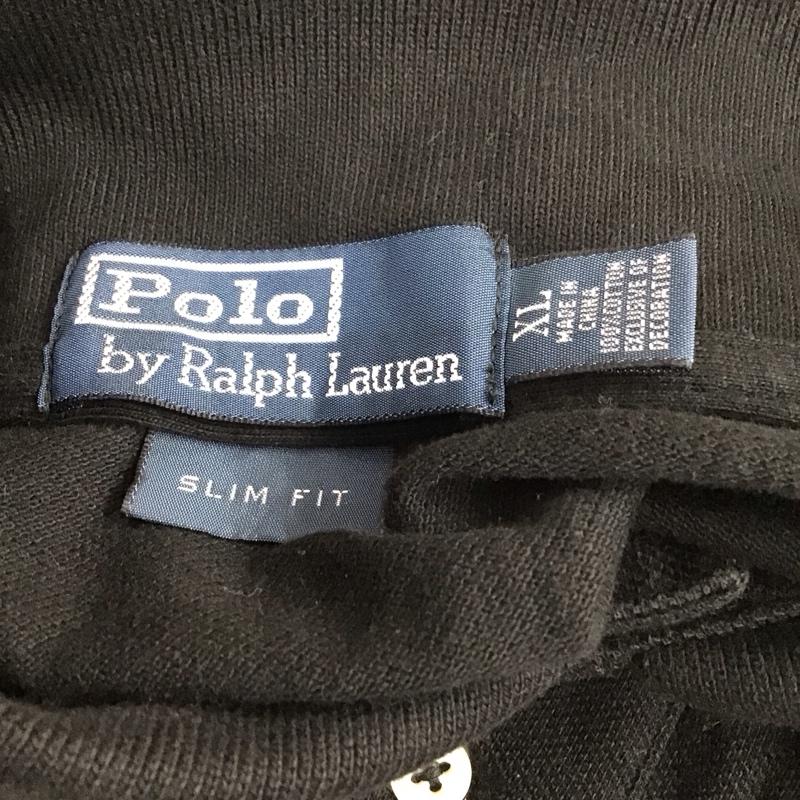 ポロバイラルフローレン Polo by RALPH LAUREN ポロシャツ 半袖 MNBLKNIM1A00074 刺繍 XL ワンポイント 黒 / ブラック /  メンズ USED 古着 中古 10112678