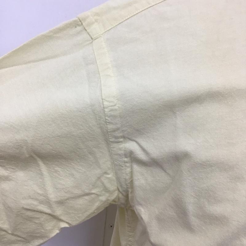 ポロバイラルフローレン Polo by RALPH LAUREN シャツ、ブラウス 半袖 半袖シャツ カラーシャツ 半袖カットソー ボタンダウンシャツ L ロゴ、文字 黄 / イエロー /  メンズ USED 古着 中古 10117957