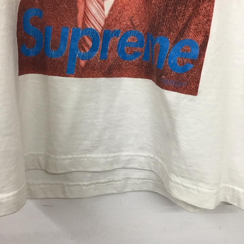 シュプリーム Supreme Tシャツ 半袖 2015SS アンダーバー コラボ プリントTシャツ M プリント 白 / ホワイト /  メンズ USED 古着 中古 10149188