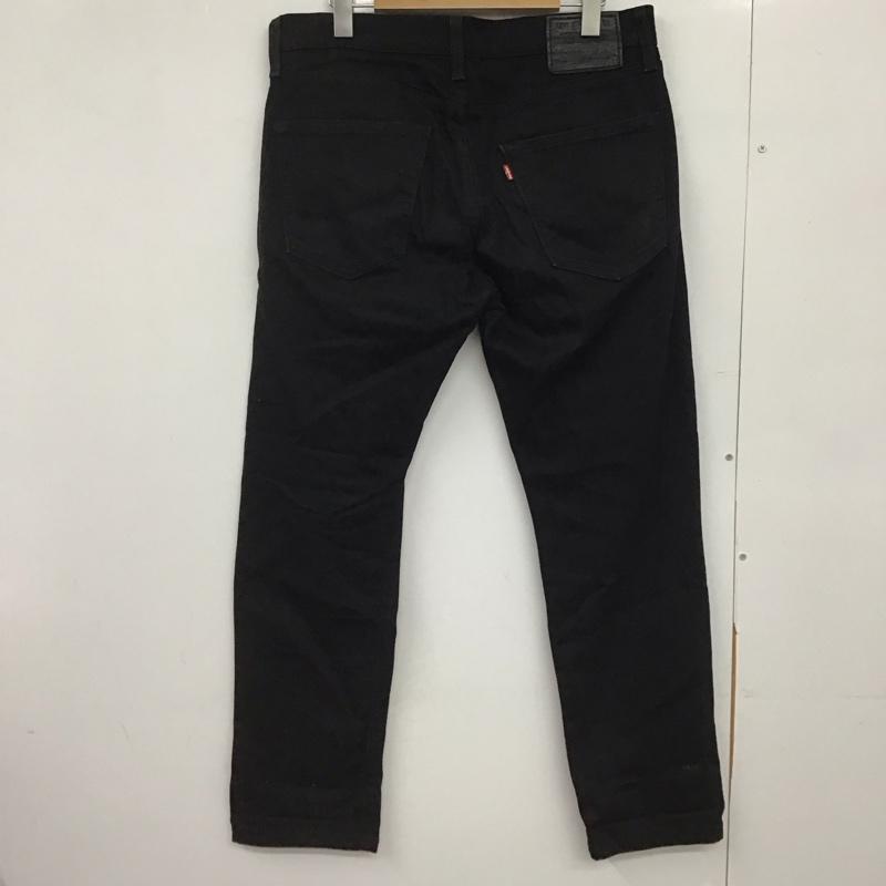リーバイストラウスアンドコー Levi Strauss & co. パンツ デニム、ジーンズ デニムパンツ ワイドパンツ カジュアルパンツ ストレッチパンツ 31インチ 無地 黒 / ブラック /  メンズ USED 古着 中古 10147075