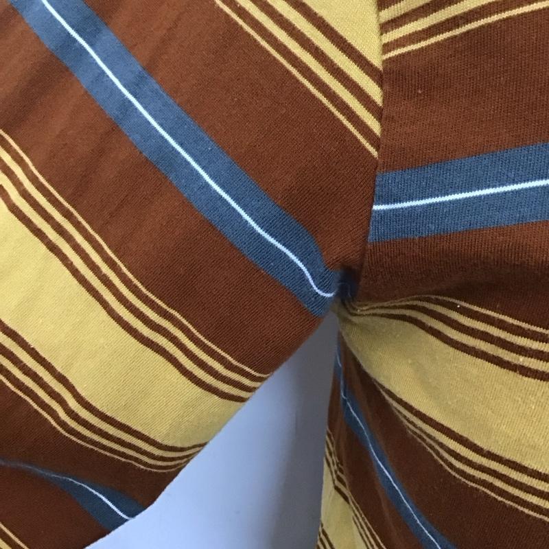 カーハート Carhartt Tシャツ 長袖 ボーダー S ボーダー柄 マルチカラー / マルチカラー /  メンズ USED 古着 中古 10108168