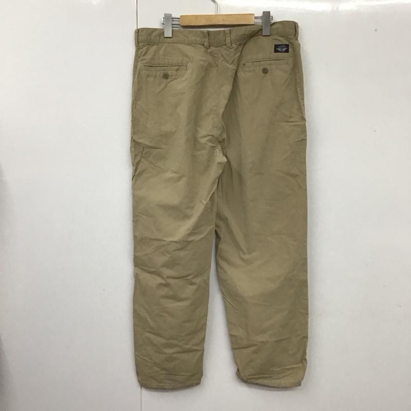 ドッカーズ DOCKERS パンツ チノパン チノパン カジュアルパンツ ワイドパンツ ストレートパンツ 無地 ベージュ / ベージュ /  メンズ USED 古着 中古 10106757