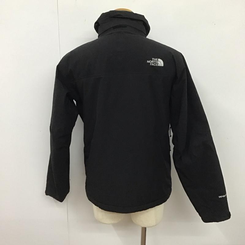 ザノースフェイス THE NORTH FACE ジャケット、上着 ジャケット、ブレザー ジップアップジャケット ジャンパー ジャケット カジュアルジャケット アウター ロゴ、文字 黒 / ブラック /  メンズ USED 古着 中古 10123891