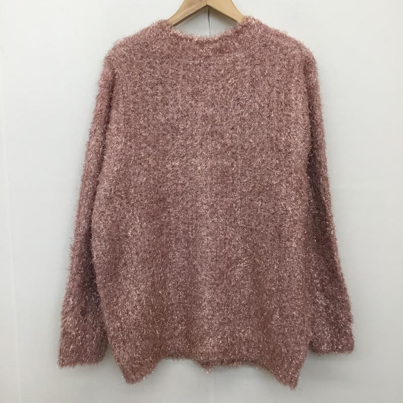 ジュエティ jouetie カーディガン 長袖 082452800301 M 無地 桃 / ピンク /  レディース USED 古着 中古 10135117