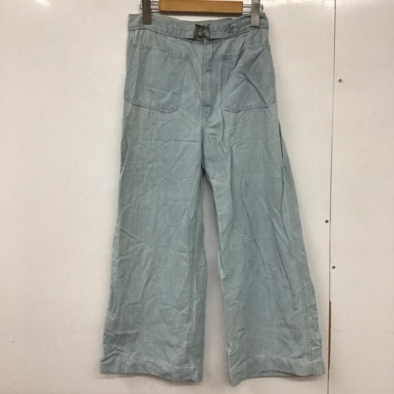 ポロラルフローレン POLO RALPH LAUREN パンツ デニム、ジーンズ 26インチ 無地 水色 / ライトブルー /  レディース USED 古着 中古 10131981