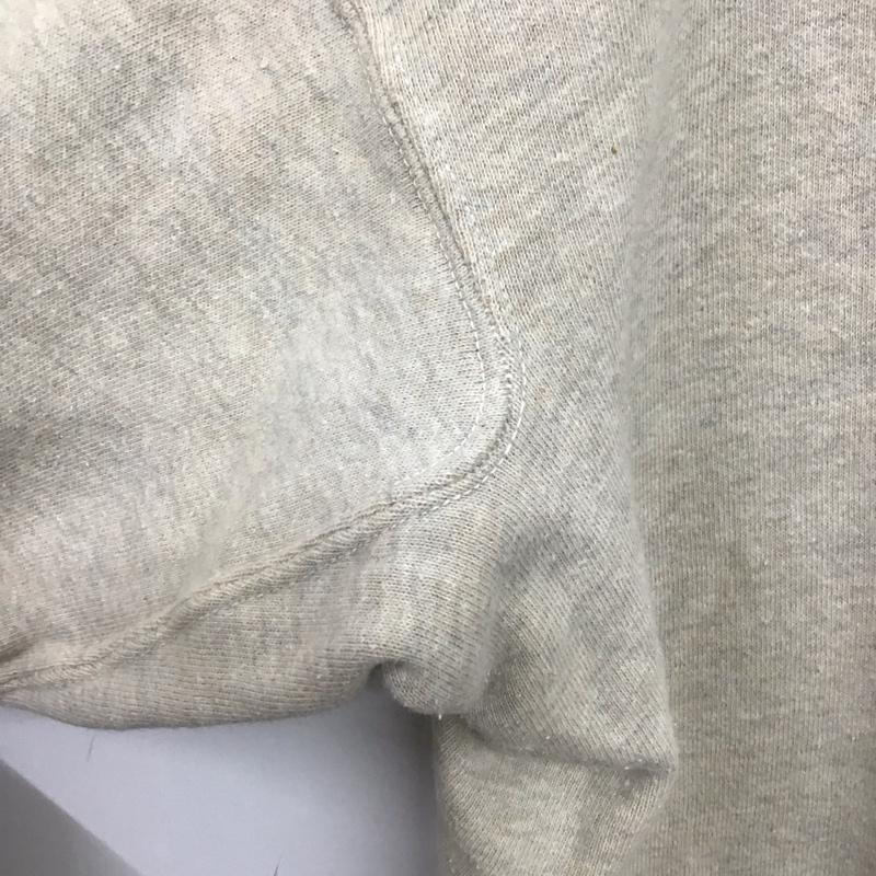 ウエアハウス WAREHOUSE トレーナー 長袖 長袖トレーナー スウェット クルーネック プルオーバー 44 無地 ベージュ / ベージュ /  メンズ USED 古着 中古 10144864