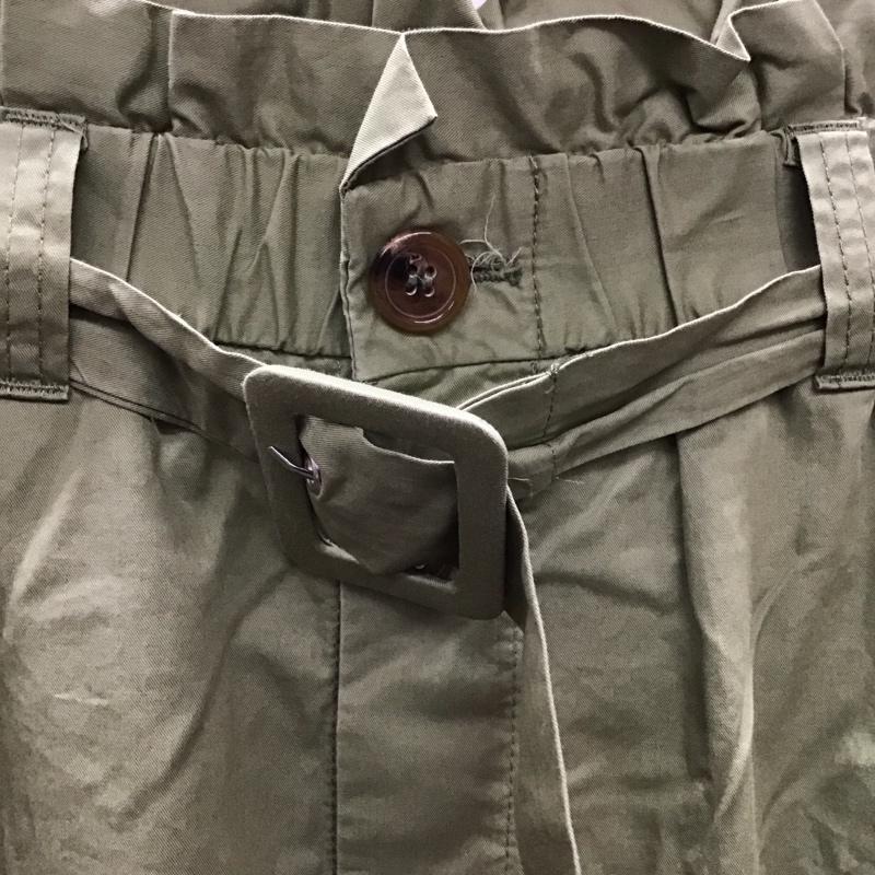 ザラ ZARA スカート ロングスカート 4432 851 505 フロントボタン XS 無地 カーキ / カーキ /  レディース USED 古着 中古 10118506
