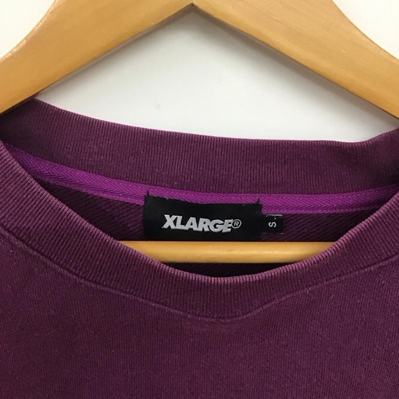 エクストララージ XLARGE トレーナー 長袖 長袖 S 無地 紫 / パープル /  メンズ USED 古着 中古 10145697