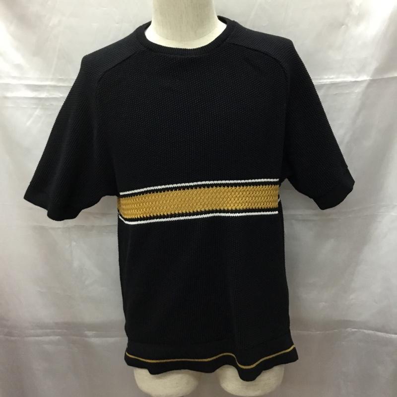サンフランシスコ SAN FRANCISCO Tシャツ 半袖 M 無地 黒 / ブラック /  メンズ USED 古着 中古 10108869