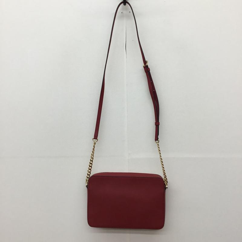 マイケルコース MICHAEL KORS ショルダーバッグ ショルダーバッグ ロゴ、文字 赤 / レッド /  レディース USED 古着 中古 10143558