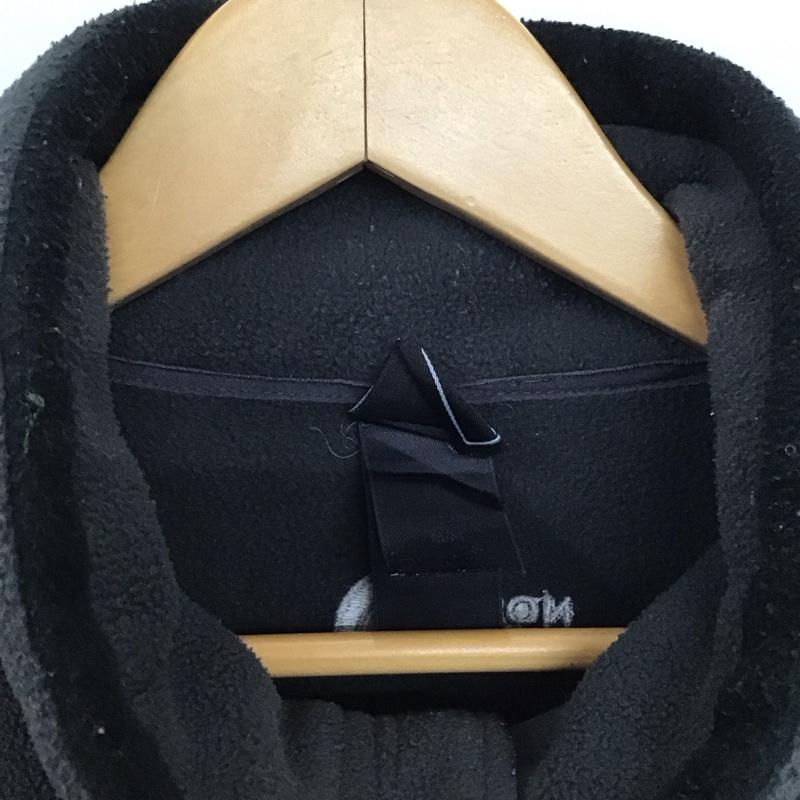ザノースフェイス THE NORTH FACE ジャケット、上着 ジャケット、ブレザー ジップアップフリースジャケット アウター 長袖ジャケット M ロゴ、文字 黒 / ブラック / X 灰 / グレー /  メンズ USED 古着 中古 10136804