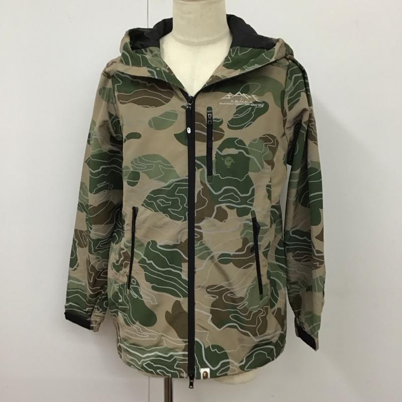 アベイシングエイプ A BATHING APE ジャケット、上着 ジャンパー、ブルゾン ジップアップジャケット ジャンパー ジャケット カジュアルジャケット アウター M プリント マルチカラー / マルチカラー /  メンズ USED 古着 中古 10117461