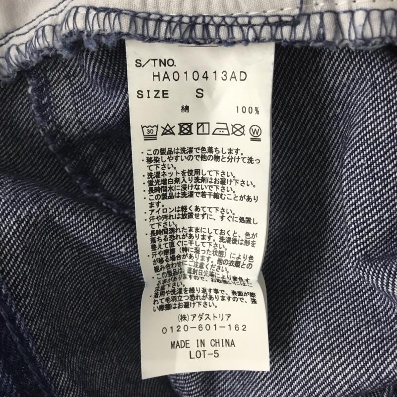 ハレ HARE パンツ デニム、ジーンズ デニムパンツ ストレートパンツ ワイドパンツ カジュアルパンツ S 無地 インディゴ / インディゴ /  メンズ USED 古着 中古 10120690