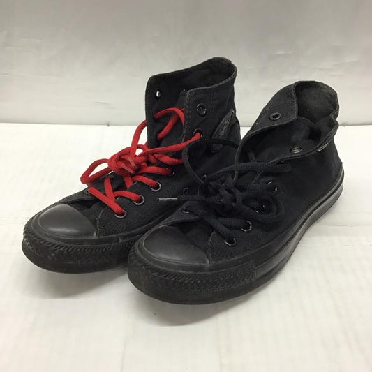 コンバース CONVERSE スニーカー スニーカー Ｍ3310 1209 ハイカット 23.5cm 23.5cm ロゴ、文字 黒 / ブラック /  レディース USED 古着 中古 10118778