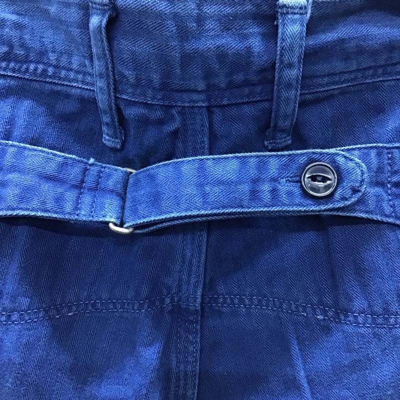 スペルバウンド SPELLBOUND パンツ ワークパンツ、ペインターパンツ ワークパンツ ワイドパンツ カジュアルパンツ 30インチ 無地 青 / ブルー /  メンズ USED 古着 中古 10117422