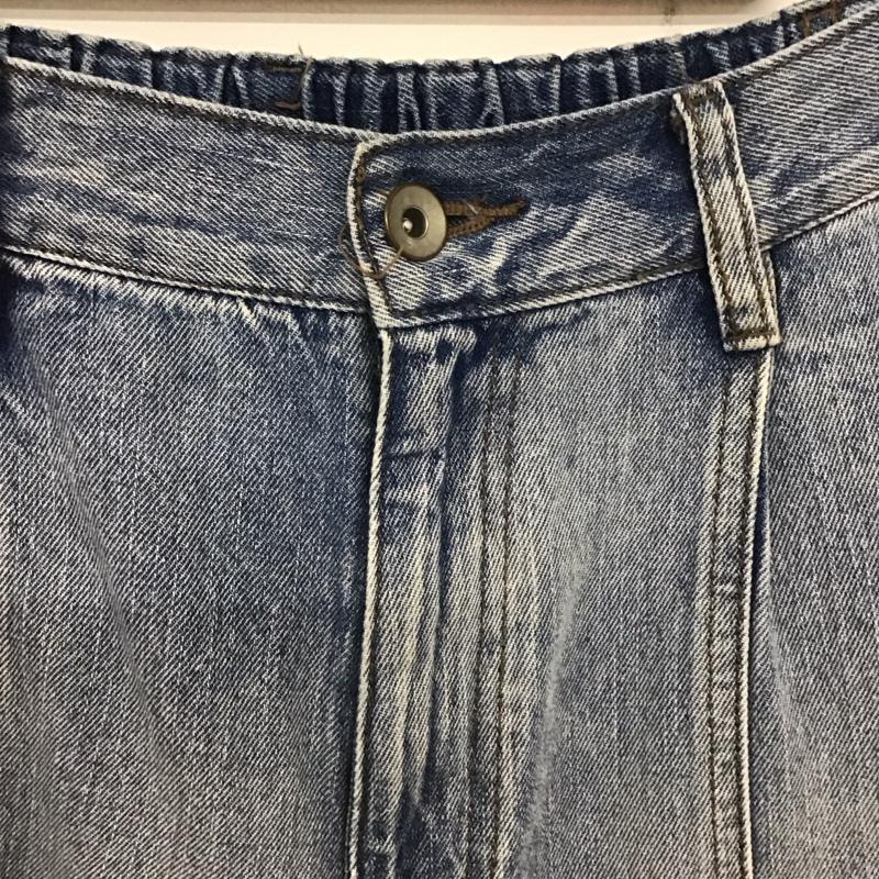 ダブルクローゼット w closet パンツ デニム、ジーンズ FREE 無地 水色 / ライトブルー /  レディース USED 古着 中古 10139599