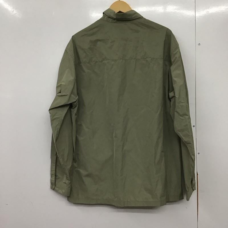 スティーブンアラン Steven Alan シャツ、ブラウス 長袖 8111-173-0633 PE TFT CRUISER SHIRT XL 無地 カーキ / カーキ /  メンズ USED 古着 中古 10145238