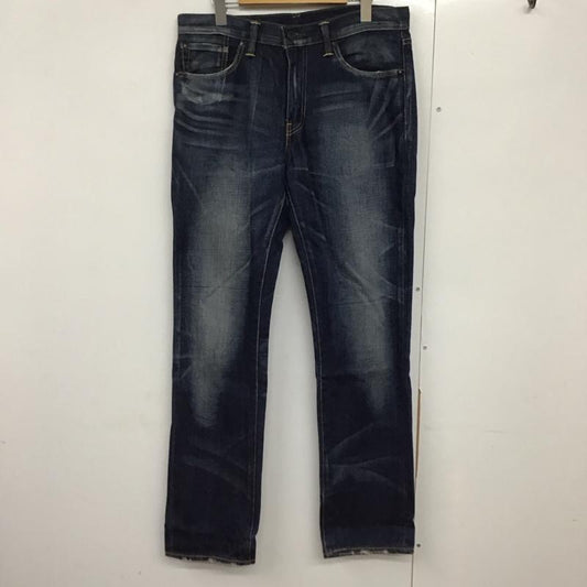 リーバイストラウスアンドコー Levi Strauss & co. パンツ デニム、ジーンズ デニムパンツ スリムパンツ カジュアルパンツ ストレッチパンツ 33インチ 無地 インディゴ / インディゴ /  メンズ USED 古着 中古 10141975