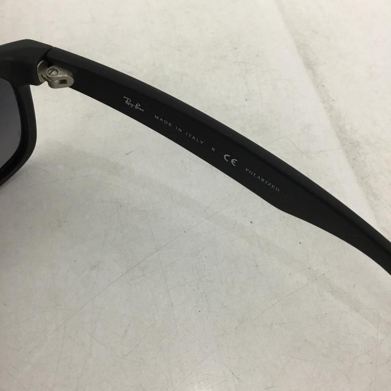 レイバン Ray-Ban めがね・サングラス サングラス RB2132-F NEW WAYFARER フルフィットモデル ロゴ、文字 黒 / ブラック /  メンズ USED 古着 中古 10148882