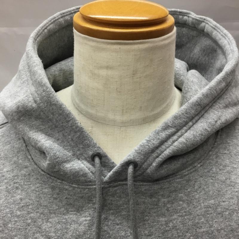 ナイキ NIKE パーカー 長袖 dj3677-063 プルオーバー パーカー GraphicFleece1PulloverHoodie 長袖スウェット XXL プリント 灰 / グレー /  メンズ USED 古着 中古 10112465