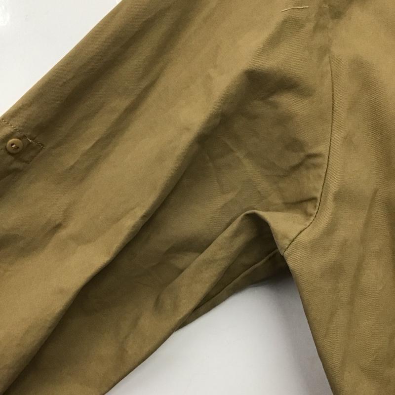 ザラ ZARA ワンピース ロングスカート 4530 801 704 シャツワンピース 長袖 XS 無地 茶 / ブラウン /  レディース USED 古着 中古 10145967