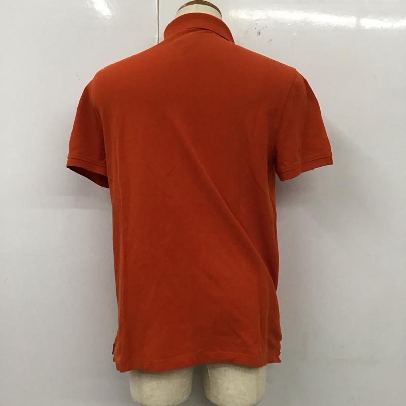トミーヒルフィガー TOMMY HILFIGER ポロシャツ 半袖 0282511 L ワンポイント 橙 / オレンジ /  メンズ USED 古着 中古 10112939