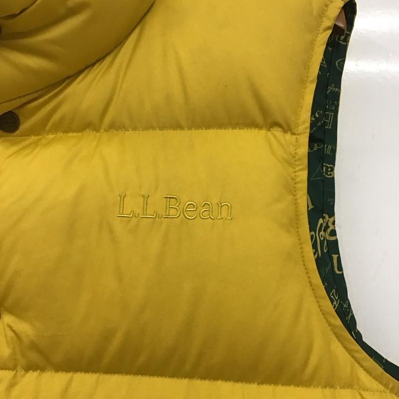エルエルビーン L.L.Bean ベスト ベスト ダウンベスト S 無地 黄 / イエロー /  メンズ USED 古着 中古 10144743