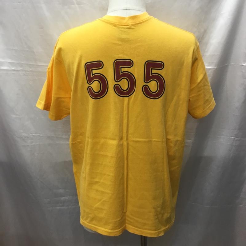 古着 USED Tシャツ 半袖 半袖カットソー プリントTシャツ クルーネックカットソー M ロゴ、文字 黄 / イエロー /  メンズ USED 古着 中古 10115629